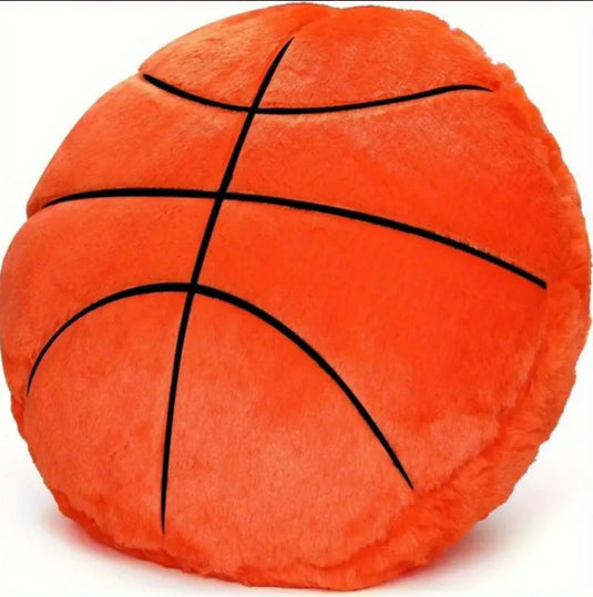 Fluffy Basketball Cushion